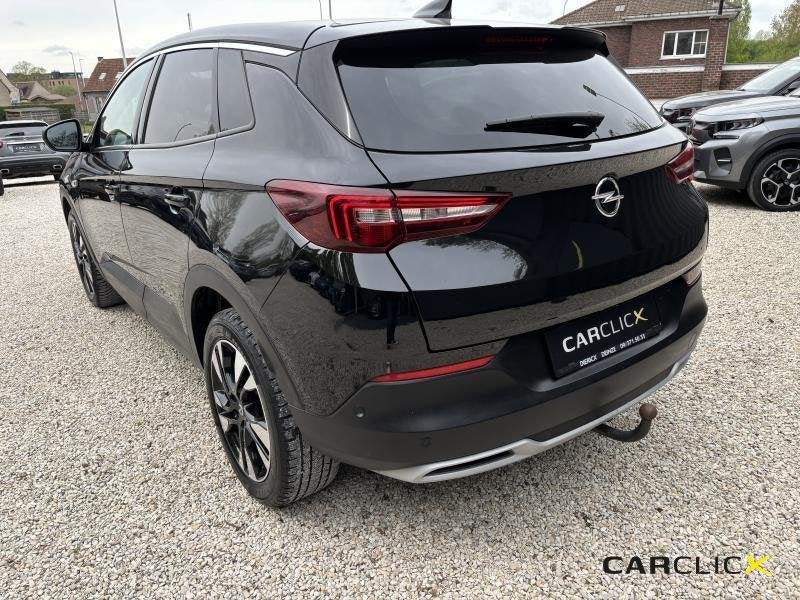 Opel Grandland X Ultimate *Leather*, Automaat, 1199 cc, 164 g/km, Zwart