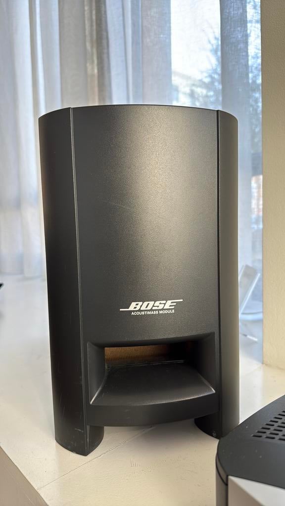 Bose surround sound & DVD player, Gebruikt, 2.1-systeem, 70 watt of meer, Dvd-speler