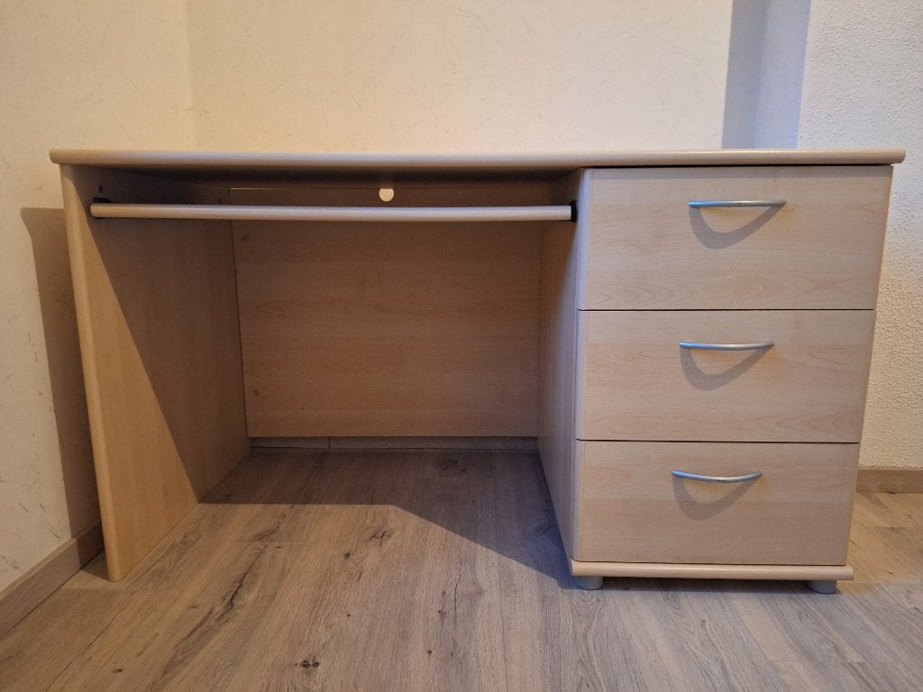 bureau, Huis en Inrichting, Ophalen, Gebruikt, Met lades, Schoolbureau
