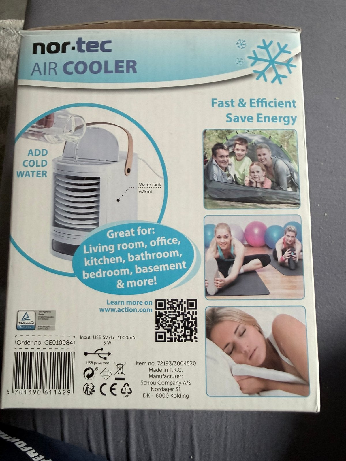 Air cooler mini add cold water nieuw, Ophalen, Nieuw