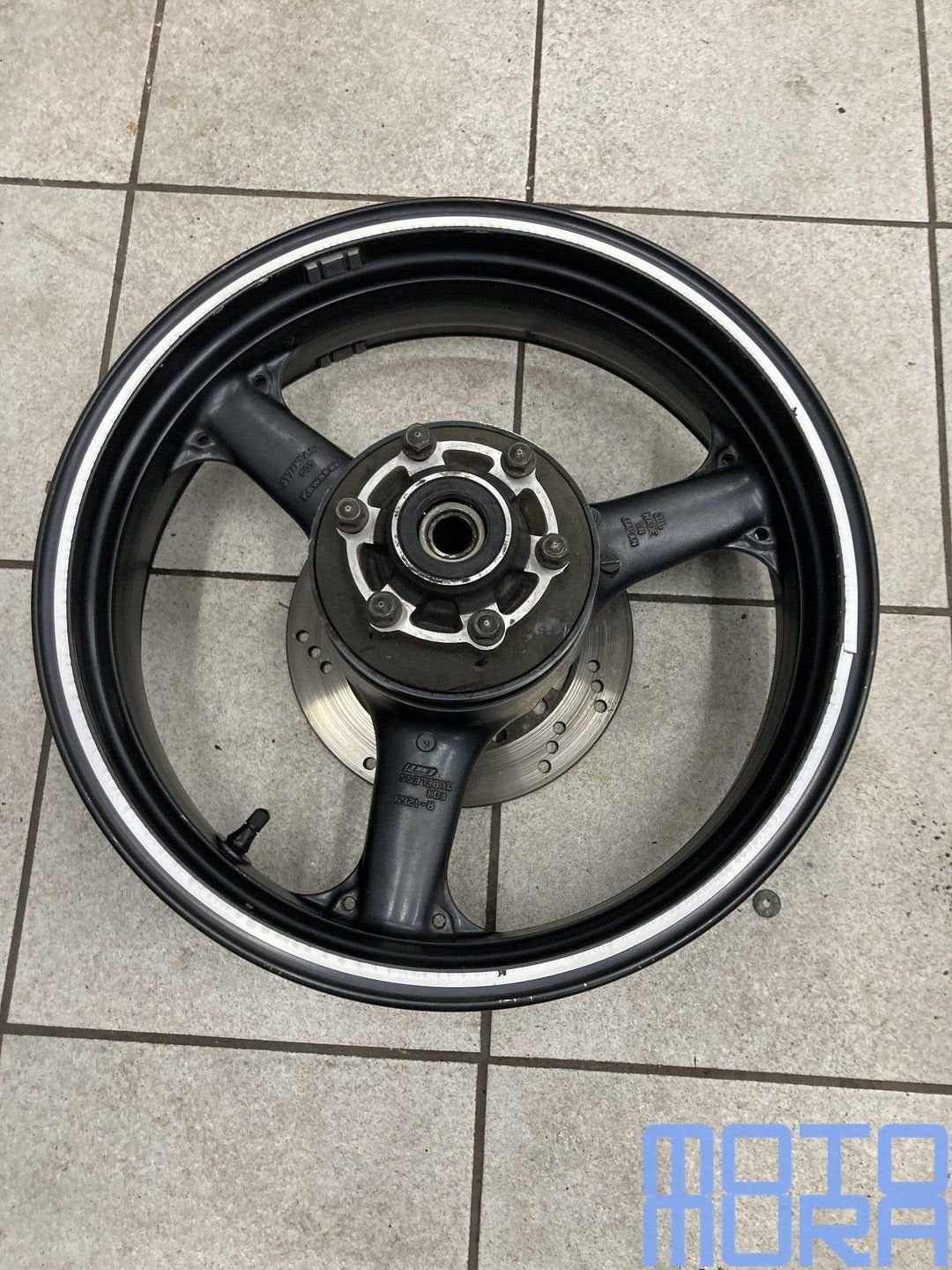 Achtervelg met remschijf Kawasaki ZXR 400 1991 - 2003 zxr400, -, Utilisé, -, -