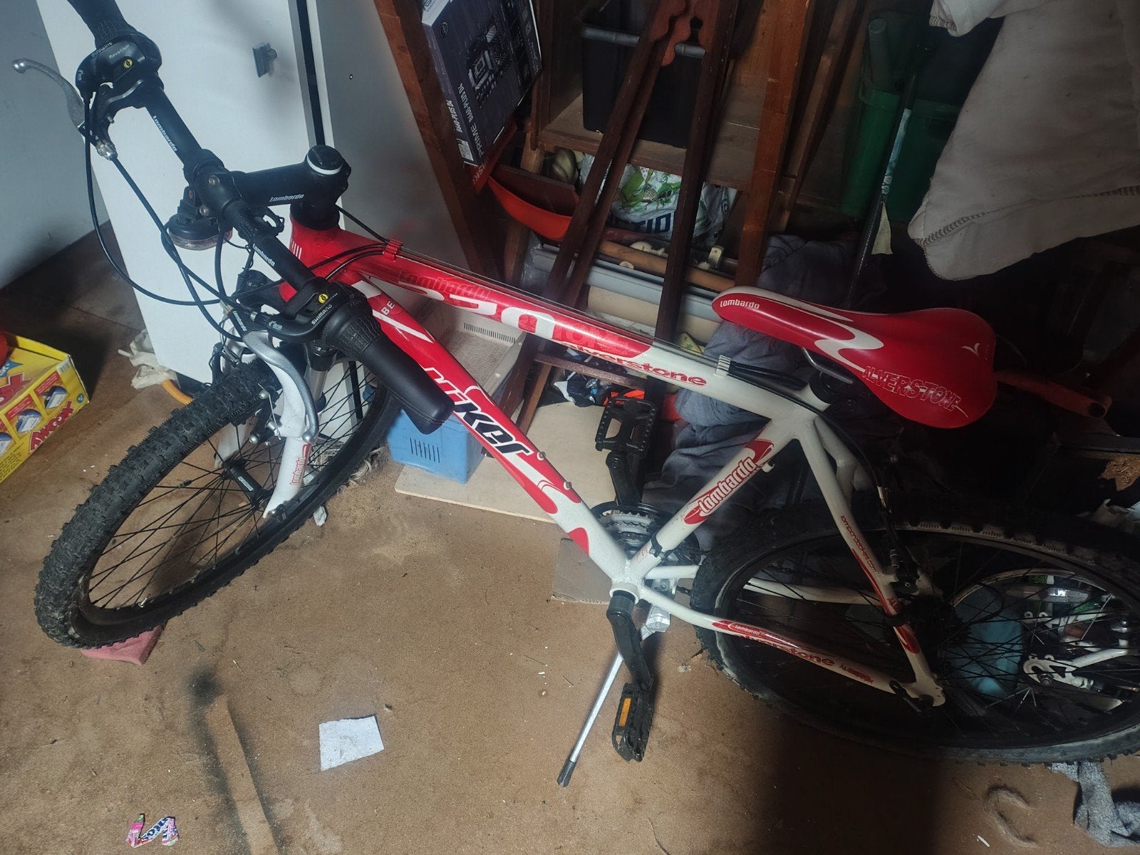 mountainbike 26inch, Ophalen