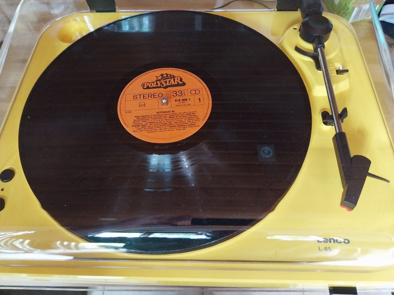platenspeler lenco, TV, Hi-fi & Vidéo, Tourne-disques, Enlèvement, Tourne-disque