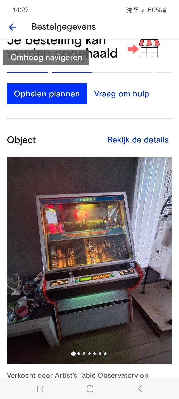 Rockola cd jukebox, Ophalen, Zo goed als nieuw, 1970 tot heden, Rock Ola
