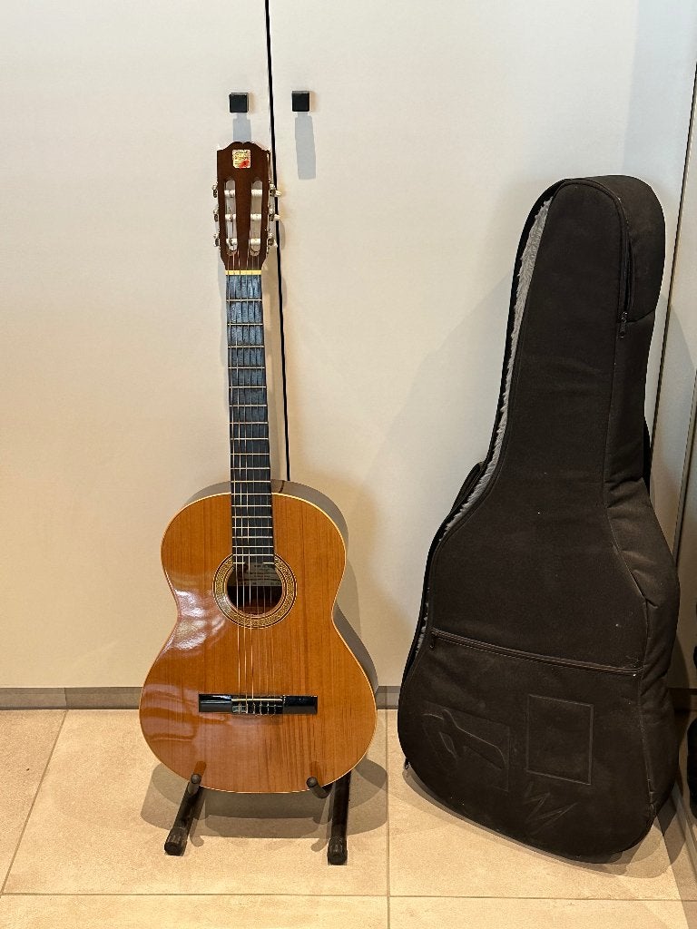 Gitaar Alhambra 1P - 1982 - 1ste eigenaar - nr. 1416, Musique & Instruments, Enlèvement, Utilisé, Guitare classique ou espagnole