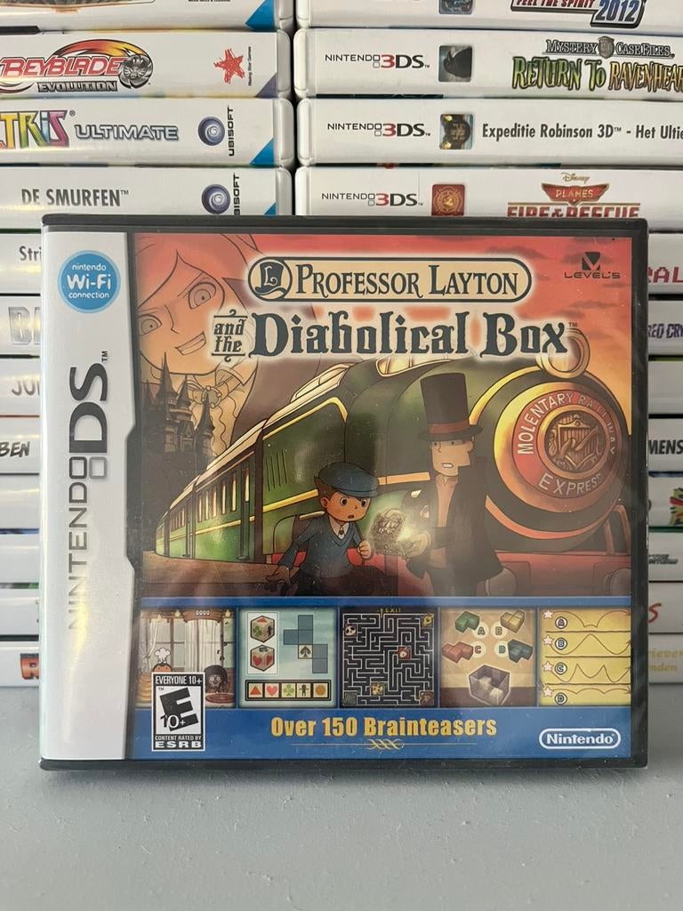 Professor Layton And The Diabolique Box (DS), Games en Spelcomputers, Ophalen, Nieuw