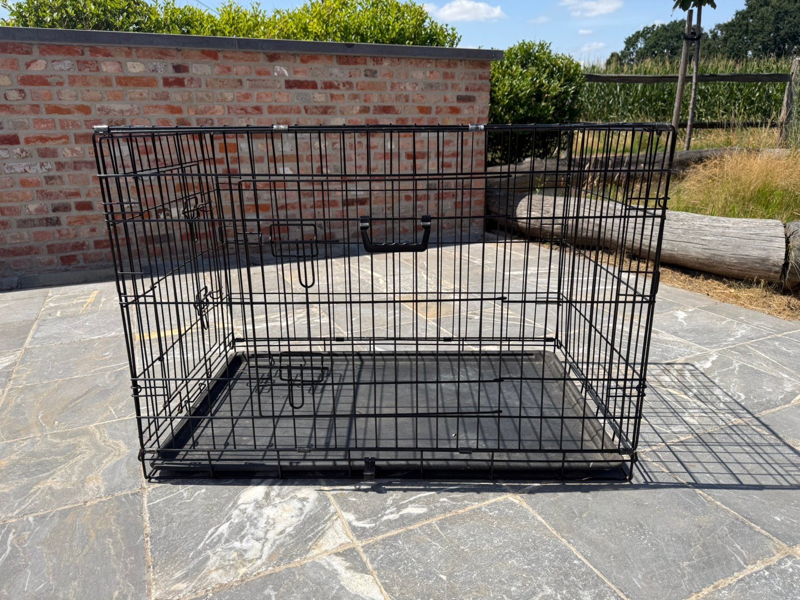 Bench in gebruikte staat, Animaux & Accessoires, Maisons pour chiens, Enlèvement, Utilisé, Niche à chien