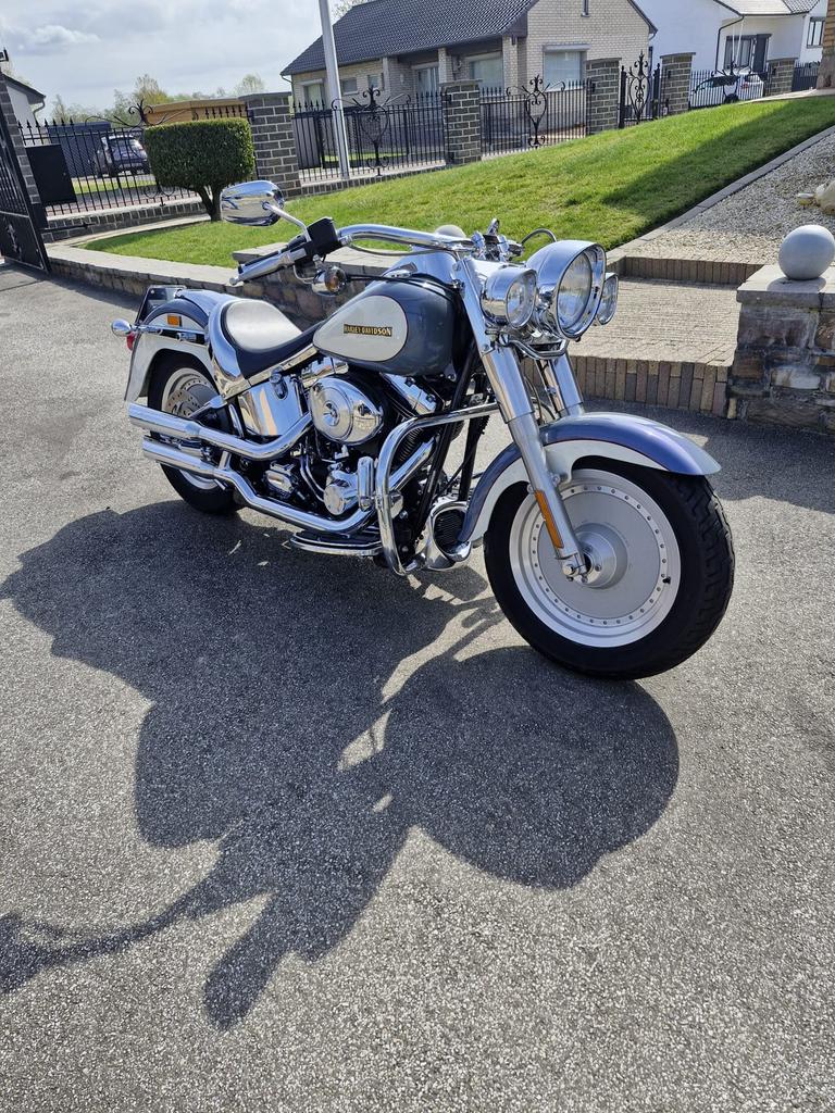 Harley Davidson Fatboy Custom made., Motos, Occasion, Plus de 35 kW, Particulier, Manuelle