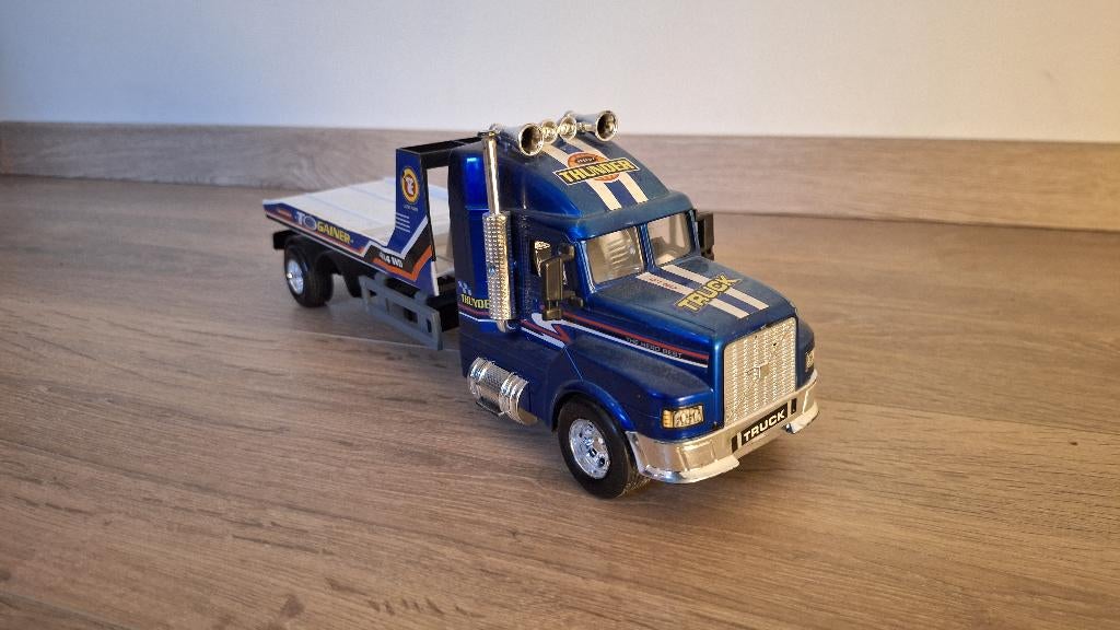Speedy Thunder vrachtwagen GT60 – Blauwe speelgoedtruck, Ophalen, Gebruikt