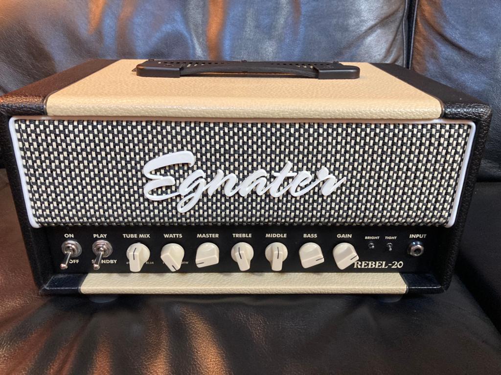 Tête d’ampli Egnater Rebel 20, Musique & Instruments, Enlèvement, Utilisé, Guitare, Moins de 50 watts