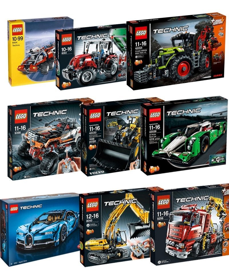 LEGO 8455 8285 8043 8052 8110 9398 42009 42030 42042 42054, Envoi, Neuf, Lego