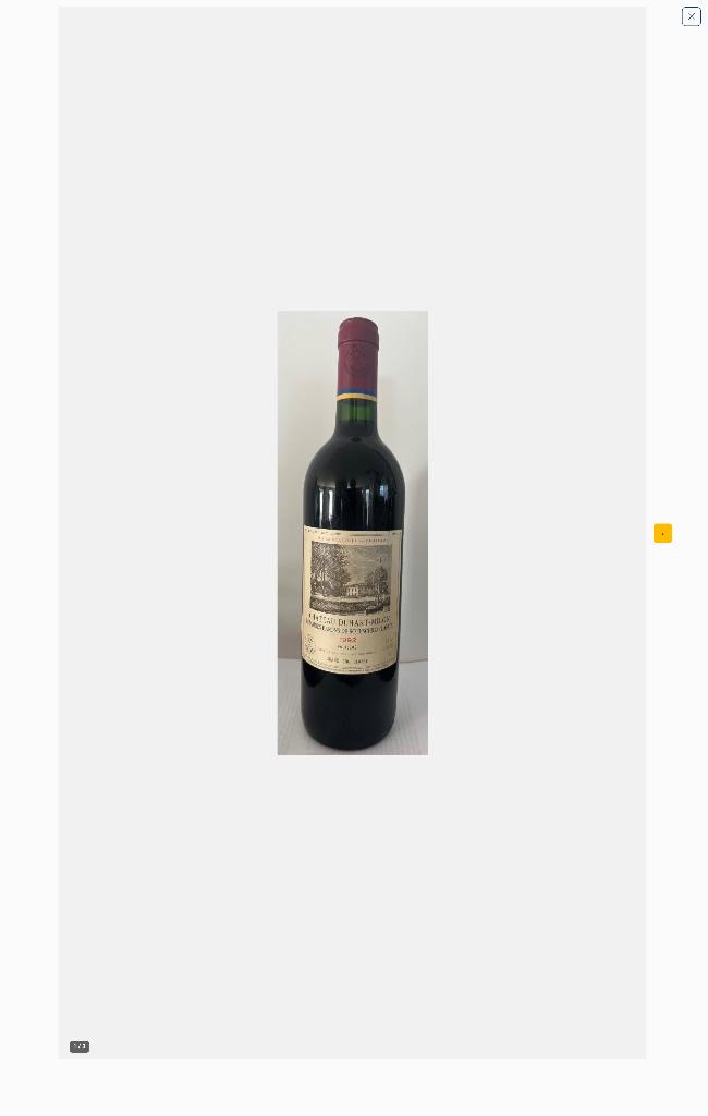 CHATEAU DUHART-MILON 1992, Verzamelen, Ophalen, Frankrijk, Nieuw, Rode wijn