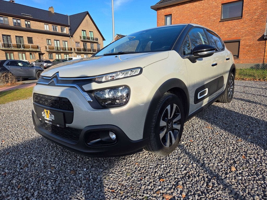 Citroën C3 C3 Pure Tech 110 S&S/Apple carplay, Auto's, Citroën, Automaat, Stof, 1199 cc, Bedrijf