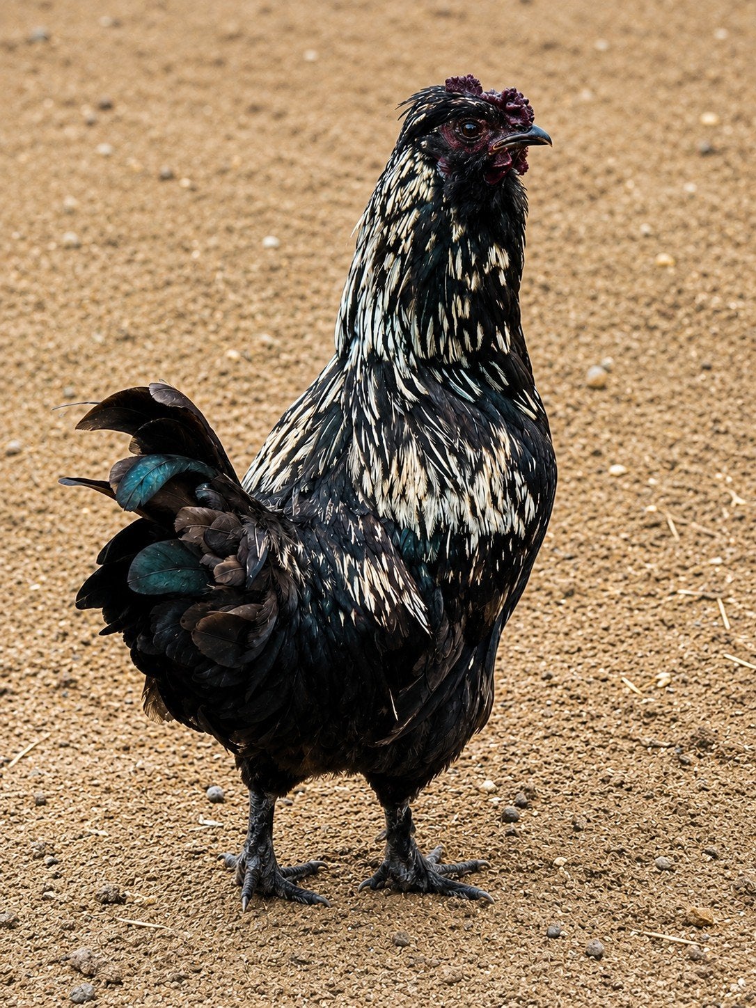 haan x ayam cemani, Dieren en Toebehoren