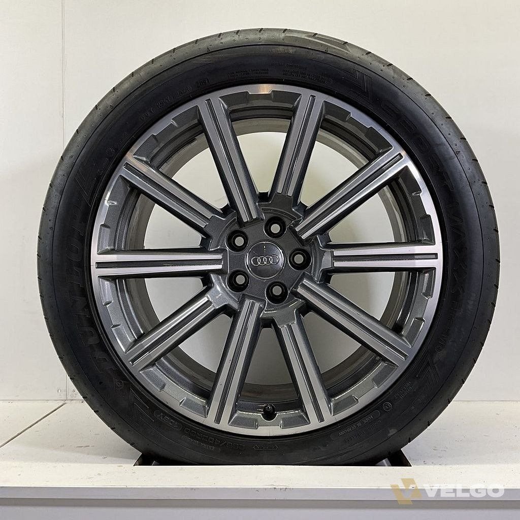 AUDI Q7 SQ7 VW TOUAREG SET VELGEN + ZOMERBANDEN 20 INCH, Auto-onderdelen, Gebruikt, -, 285 mm, -