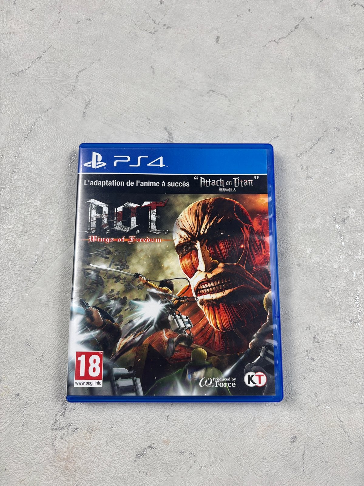 Attack of Titan (A.O.T.) Wings of Freedom PlayStation 4, Avontuur en Actie, Vanaf 18 jaar, 1 speler, Ophalen of Verzenden