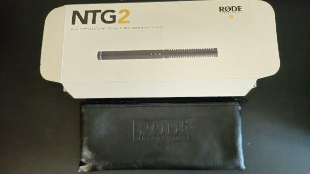 shotgun microfoon Rode NTG2 met windscherm Rode WS6, Muziek en Instrumenten, Microfoons, Ophalen of Verzenden, Zo goed als nieuw