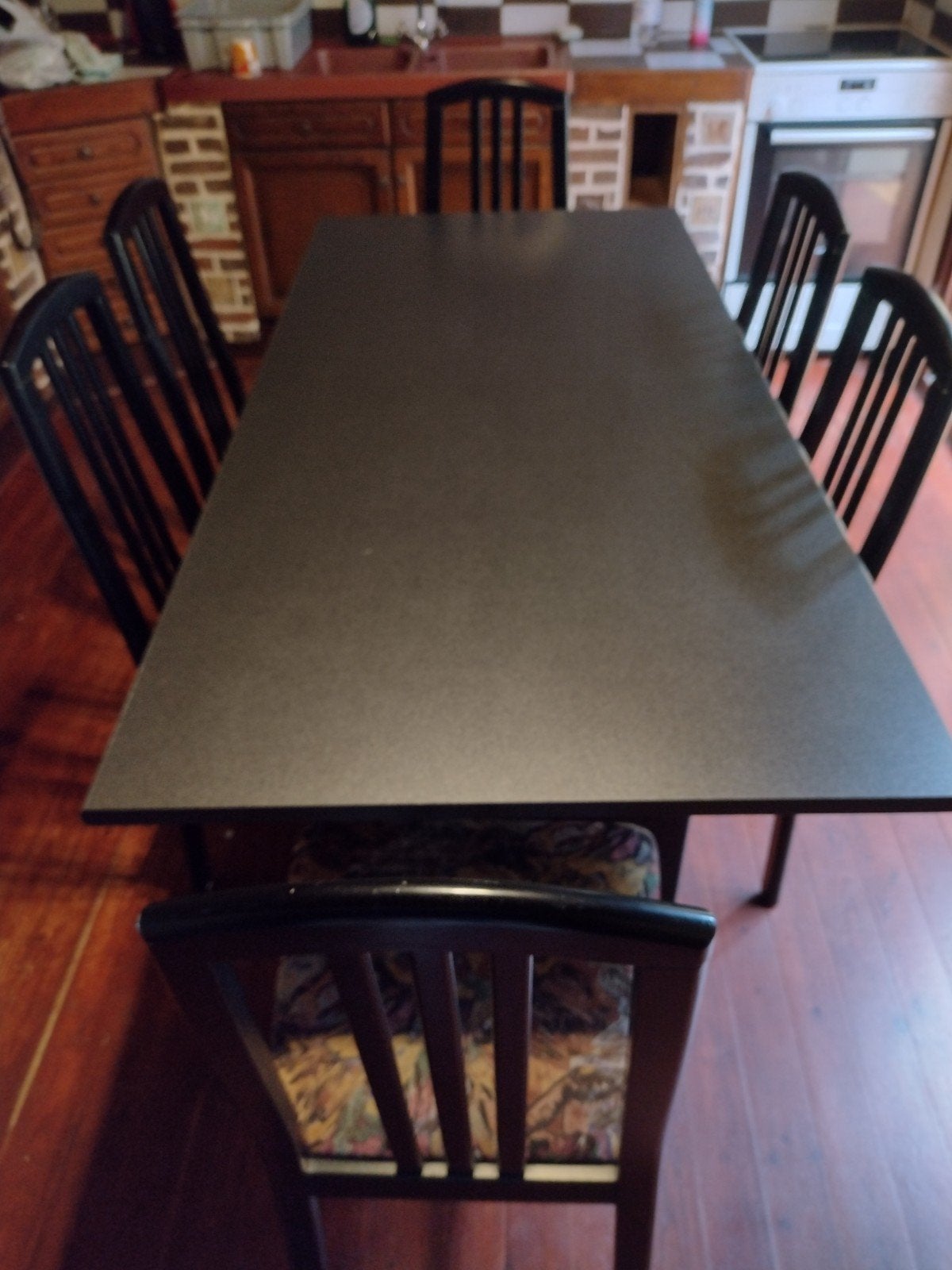 eettafel met 6 stoelen, Enlèvement