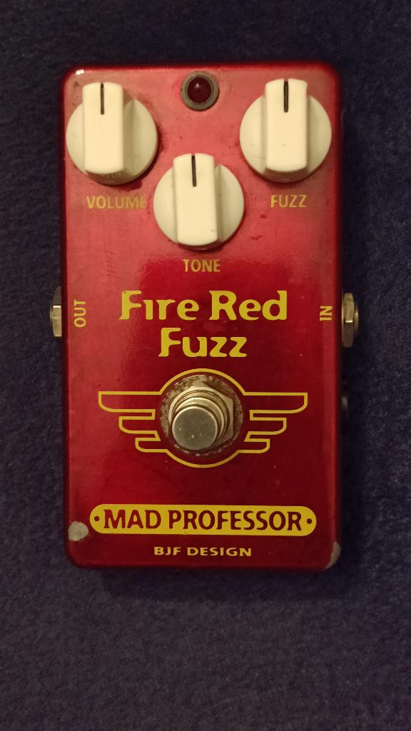 Mad Professor Fire Red Fuzz HW, Enlèvement ou Envoi, Utilisé, Distortion, Overdrive ou Fuzz