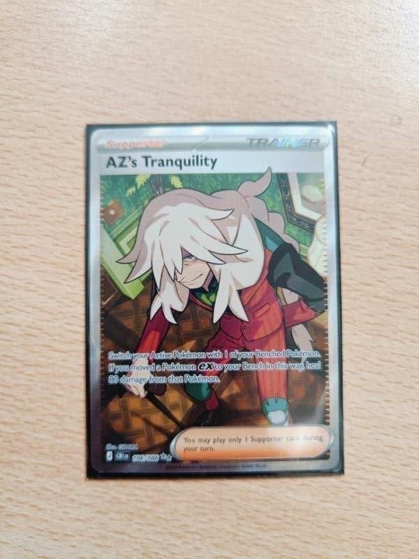AZ's Tranquility | Ultra Rare | Chaos Rising, Ophalen, Nieuw, Losse kaart, Foil