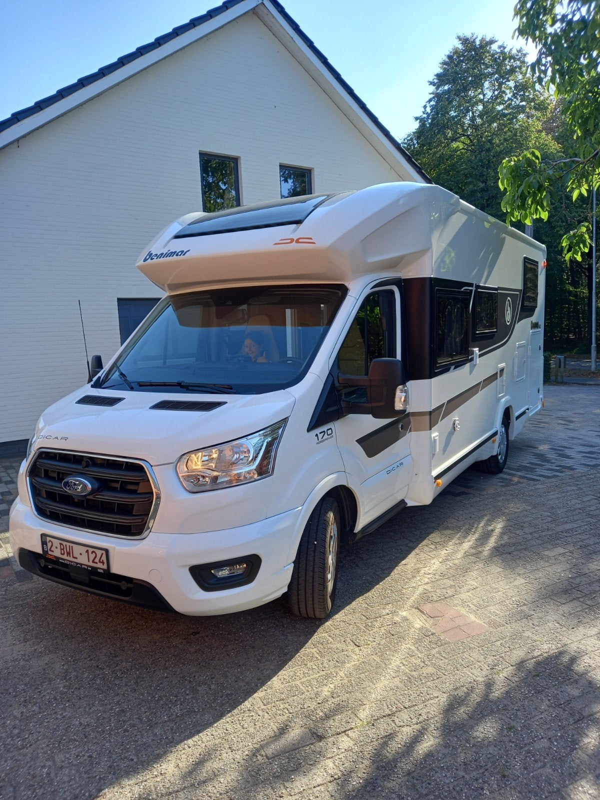 benimar cocoon 463 nieuwstaat 23.995km, Douche, Ford, Particulier, Buitenlamp