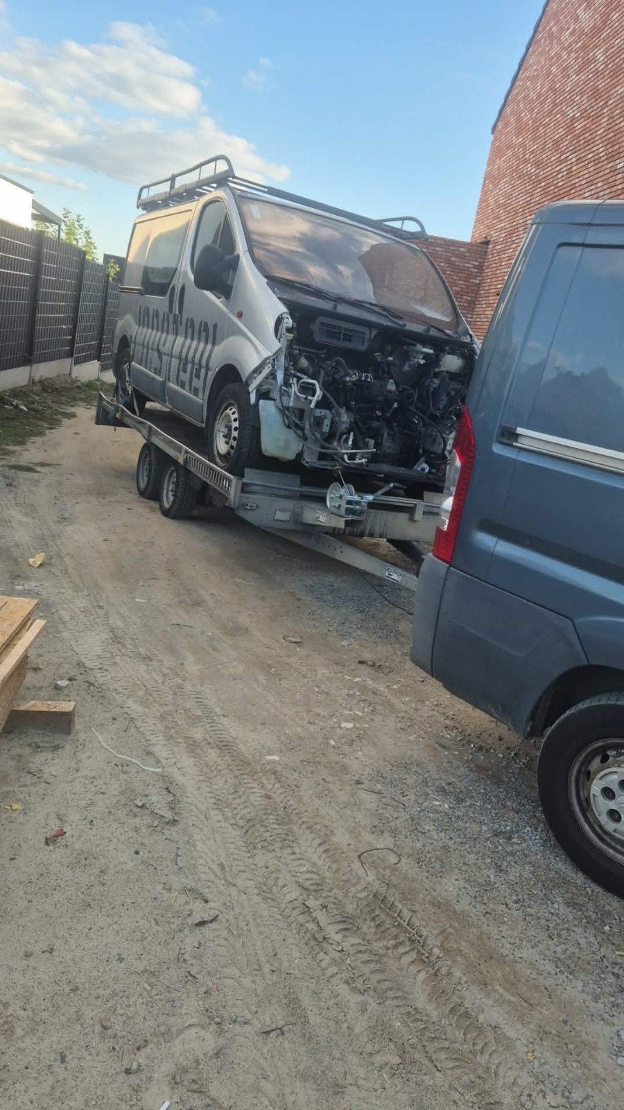 dakrek/bagagedrager renault trafic opel vivaro nissan, Auto-onderdelen, Ophalen, Nissan