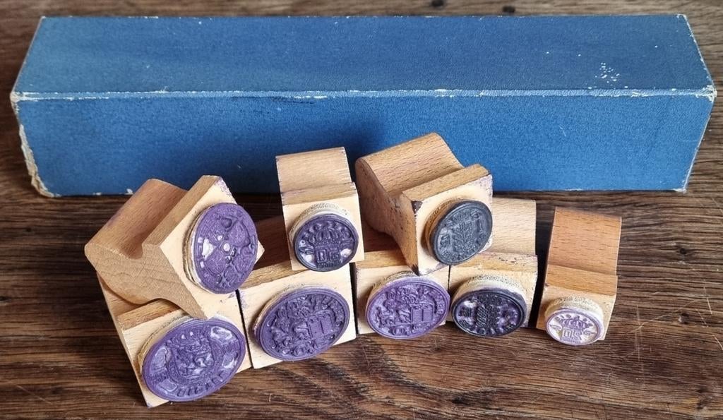 Muntstempels in originele doos, Timbres & Monnaies, Monnaies | Belgique, Série, Papier, Enlèvement ou Envoi