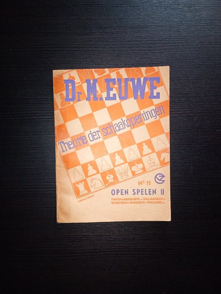 Theorie der schaak openingen 11 oranje, Hobby & Loisirs créatifs, Sport cérébral & Puzzles, Enlèvement ou Envoi, Moins de 500 pièces