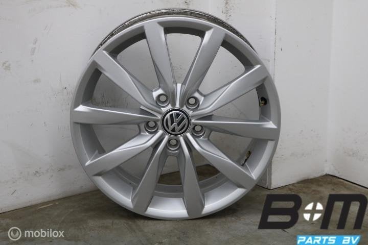 ORIGINEEL! 1 losse 17 inch Dijon velg VW Golf 7! 5G0601025K, Auto-onderdelen, Gebruikt, Velg(en)