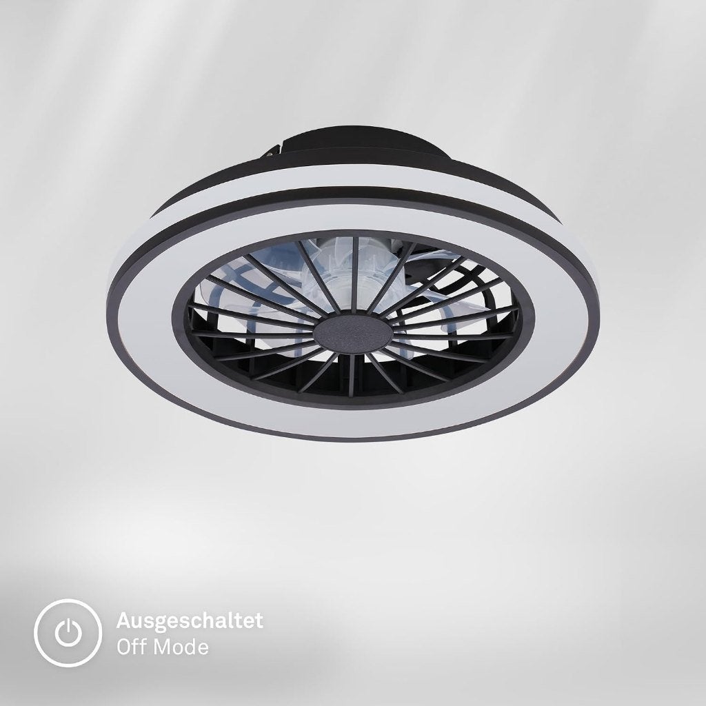 Plafonnier ventilateur LED, Neuf, Enlèvement ou Envoi, 38 cm, Autres marques