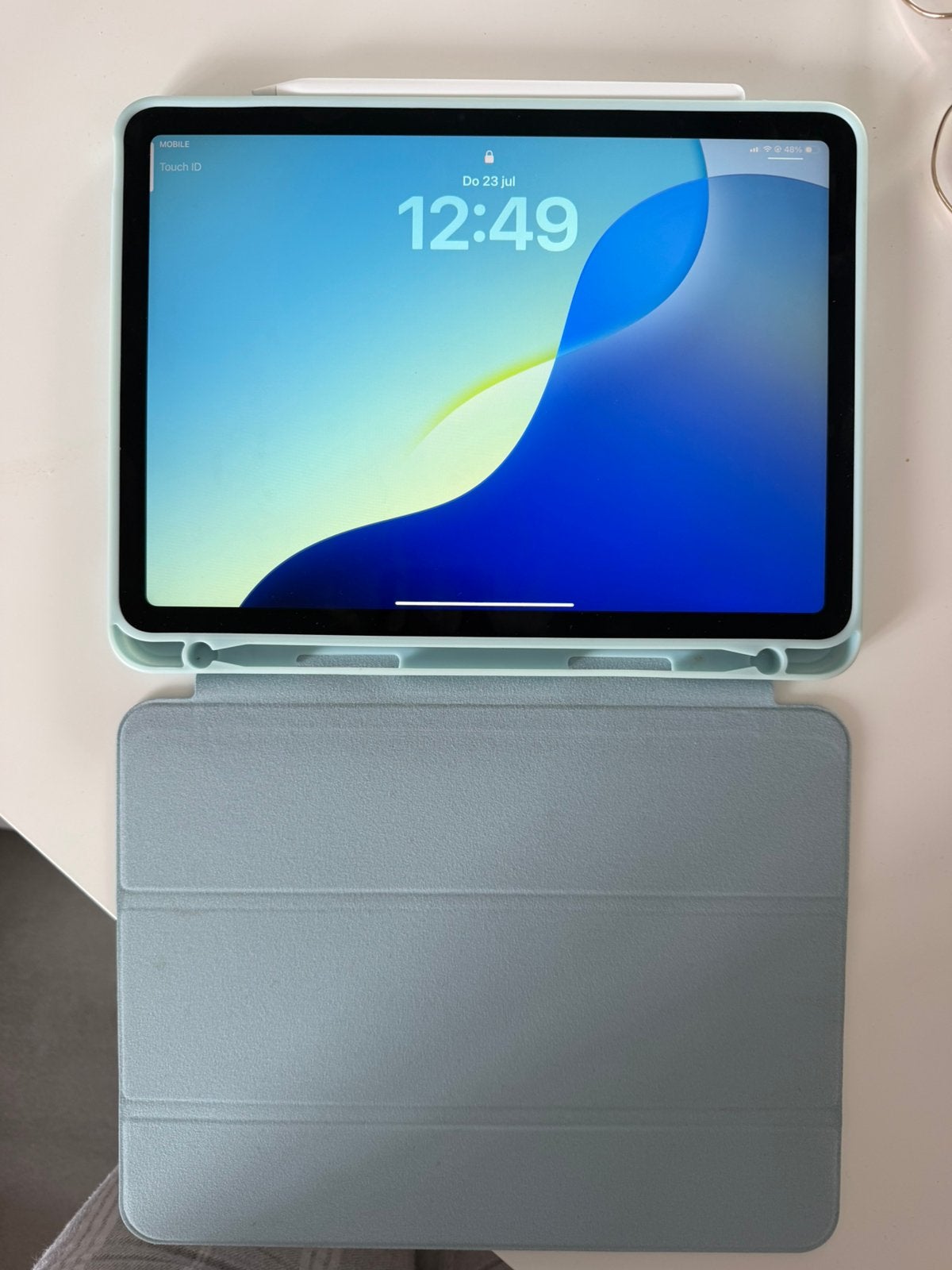 iPad Air (2025) 11inch 256GB + Apple Pencil pro, Computers en Software, Apple iPads, Ophalen, Blauw, Apple iPad Air, 11 inch