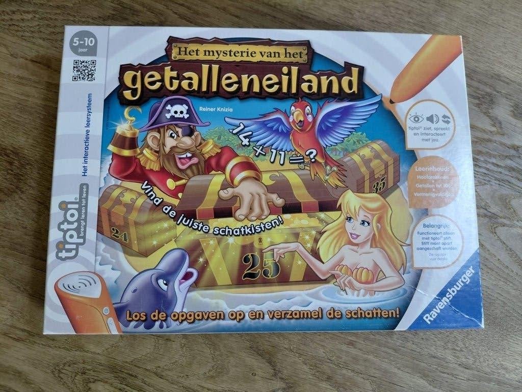 Tip toi Het mysterie vh Getalleneiland -  nieuwstaat !, Kinderen en Baby's, Speelgoed | Educatief en Creatief, Ophalen, Zo goed als nieuw