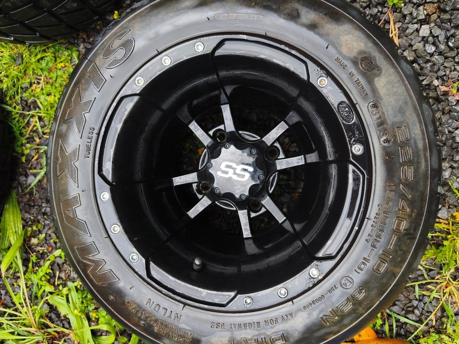 jantes raptor 350 itp ss, Motos