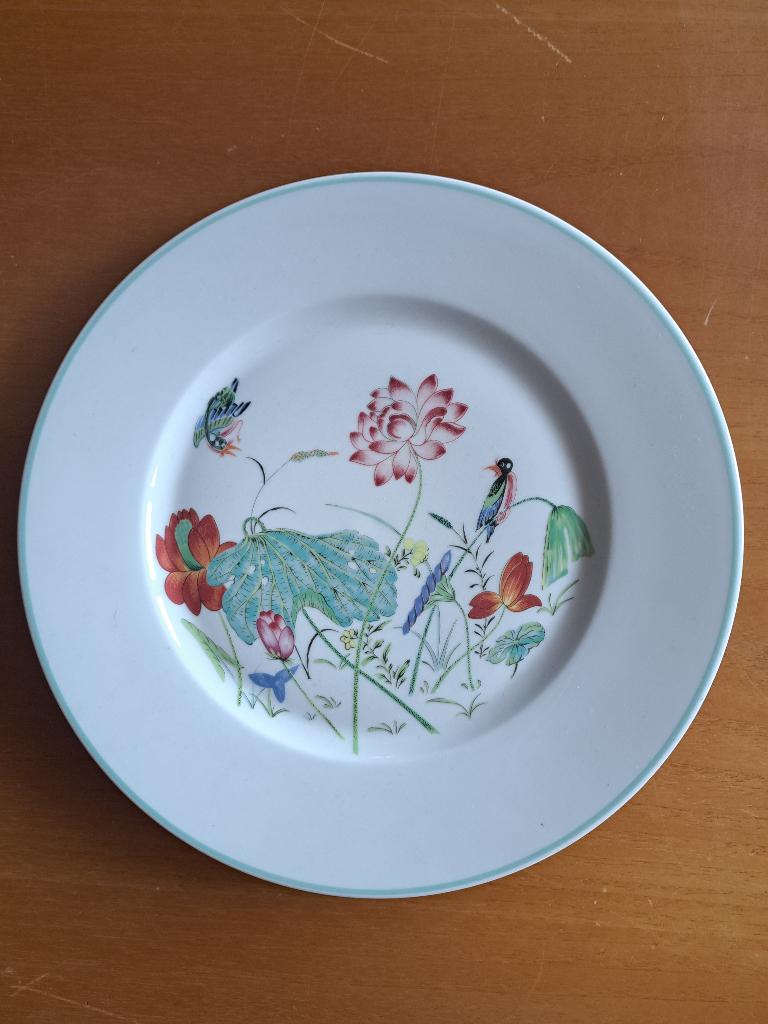 Limoges France - Georges Boyer - Birds Flower, Antiek en Kunst, Ophalen of Verzenden