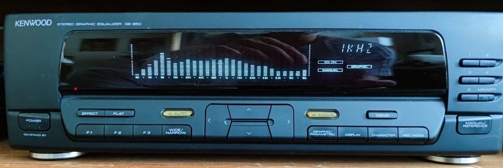 Kenwood graphic equaliser GE-850, Audio, Tv en Foto, Ophalen of Verzenden, Zo goed als nieuw, Overige merken