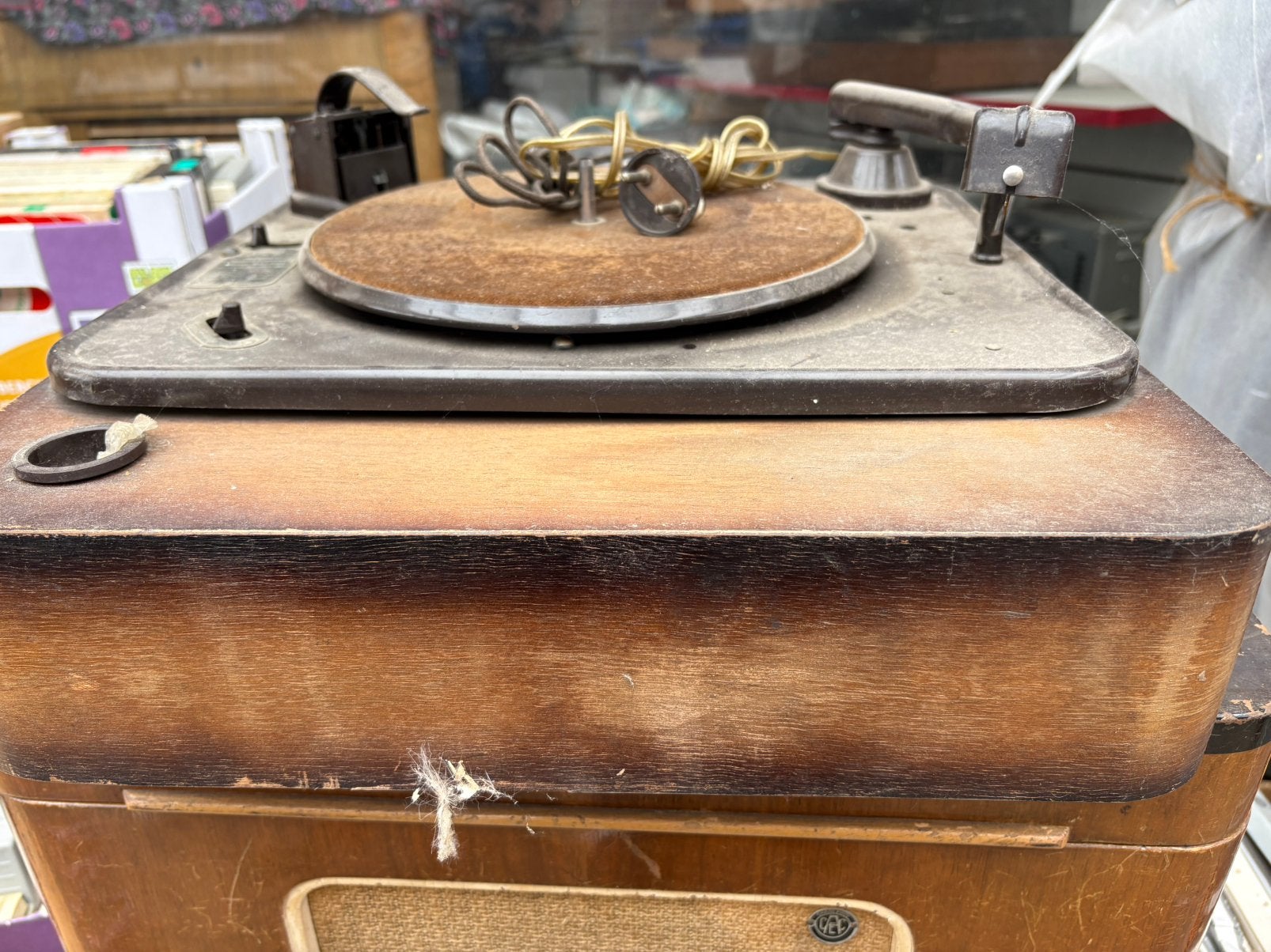Vintage Garrard R.C. 70B elektrofoon/platenspeler, Ophalen