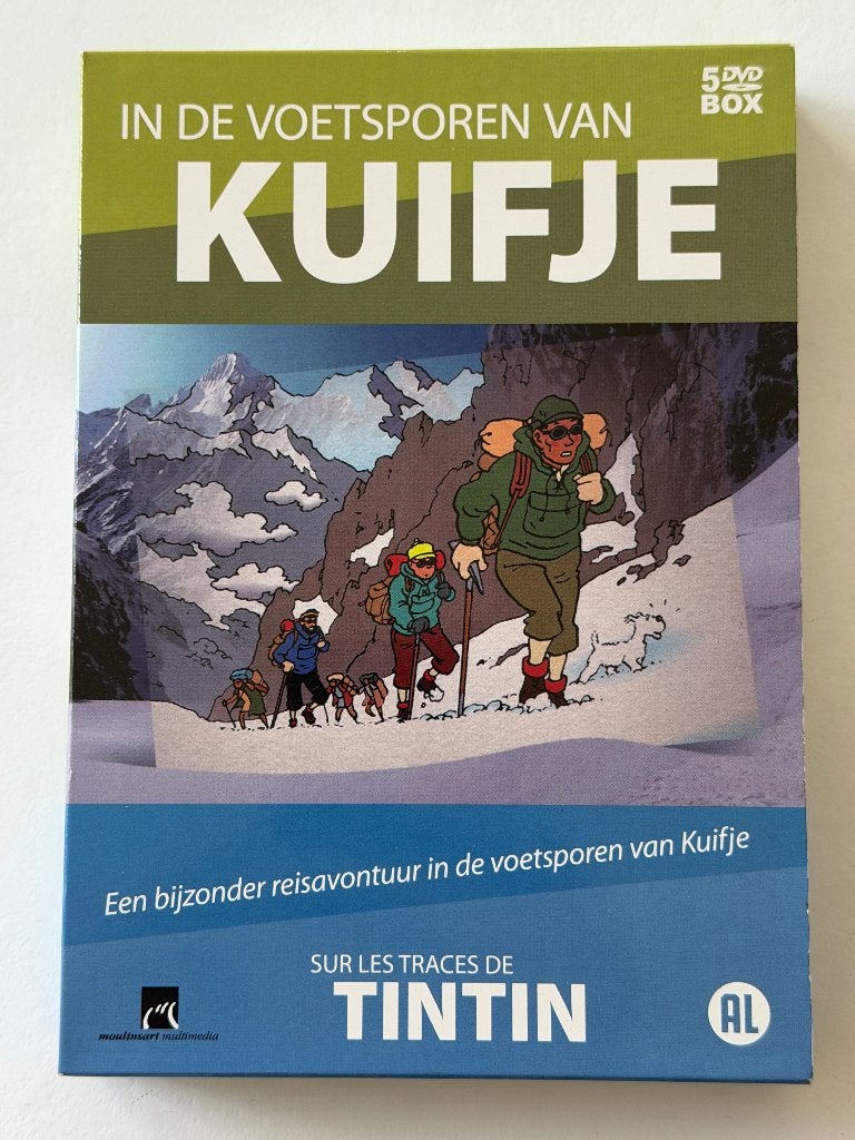 In De Voetsporen Van Kuifje (5-DVD), Ophalen of Verzenden, Nederlands, Nederlands