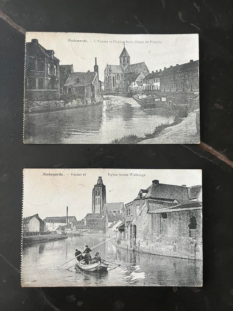 Groot lot oude postkaarten België, Ophalen of Verzenden