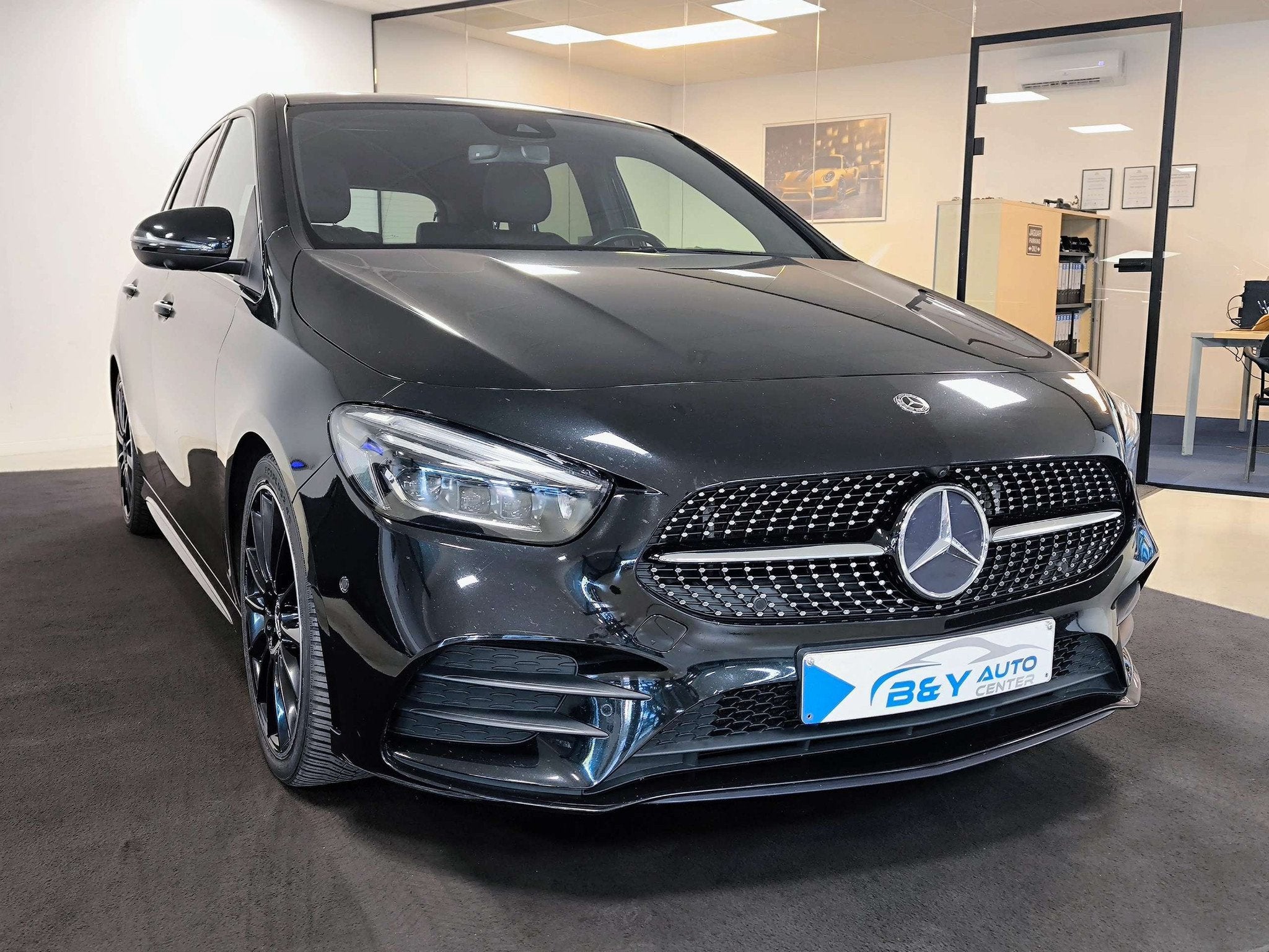 Mercedes-Benz B-Klasse 180 d Business Solution Dig. Cockpit, Auto's, Gebruikt, 4 cilinders, 116 pk, Zwart