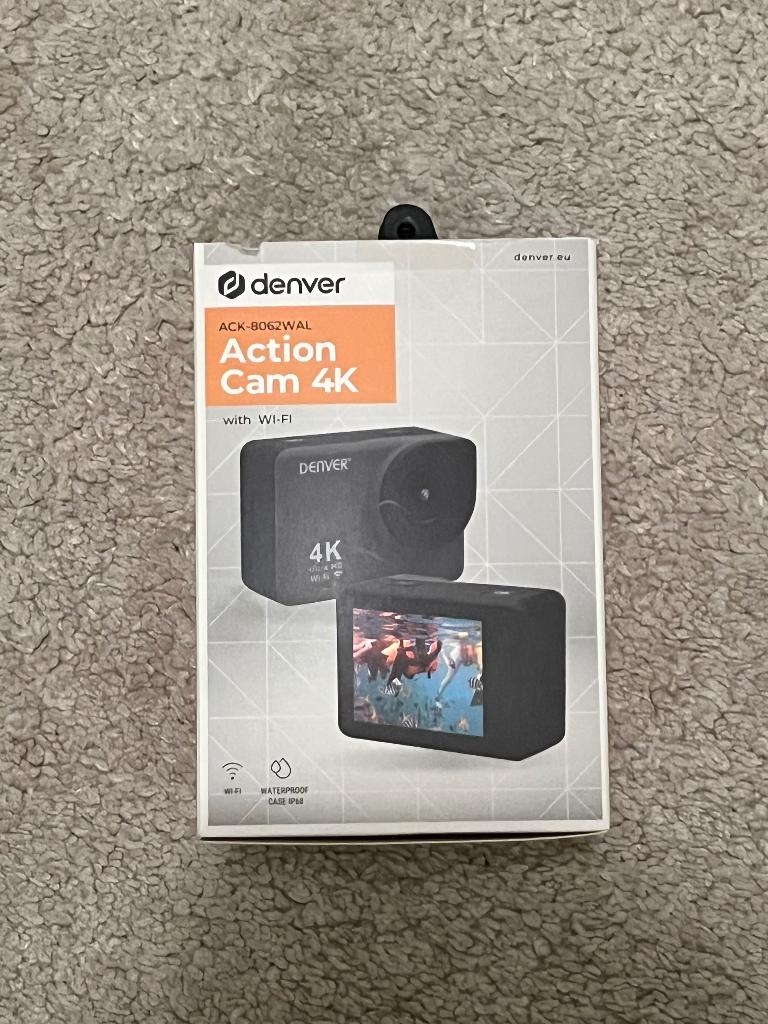 Caméra d'action Denver 4K, Ophalen, Nieuw