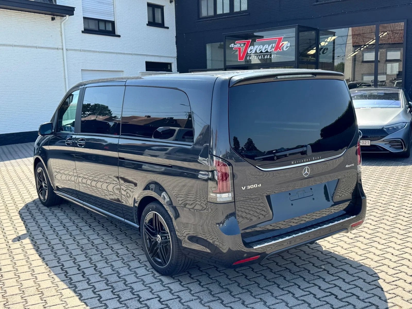 Mercedes-Benz V-Class 300d 4Matic lichte-Vracht Amg-Pack L3, Autos, Argent ou Gris, Entreprise, Carnet d'entretien, 2500 kg