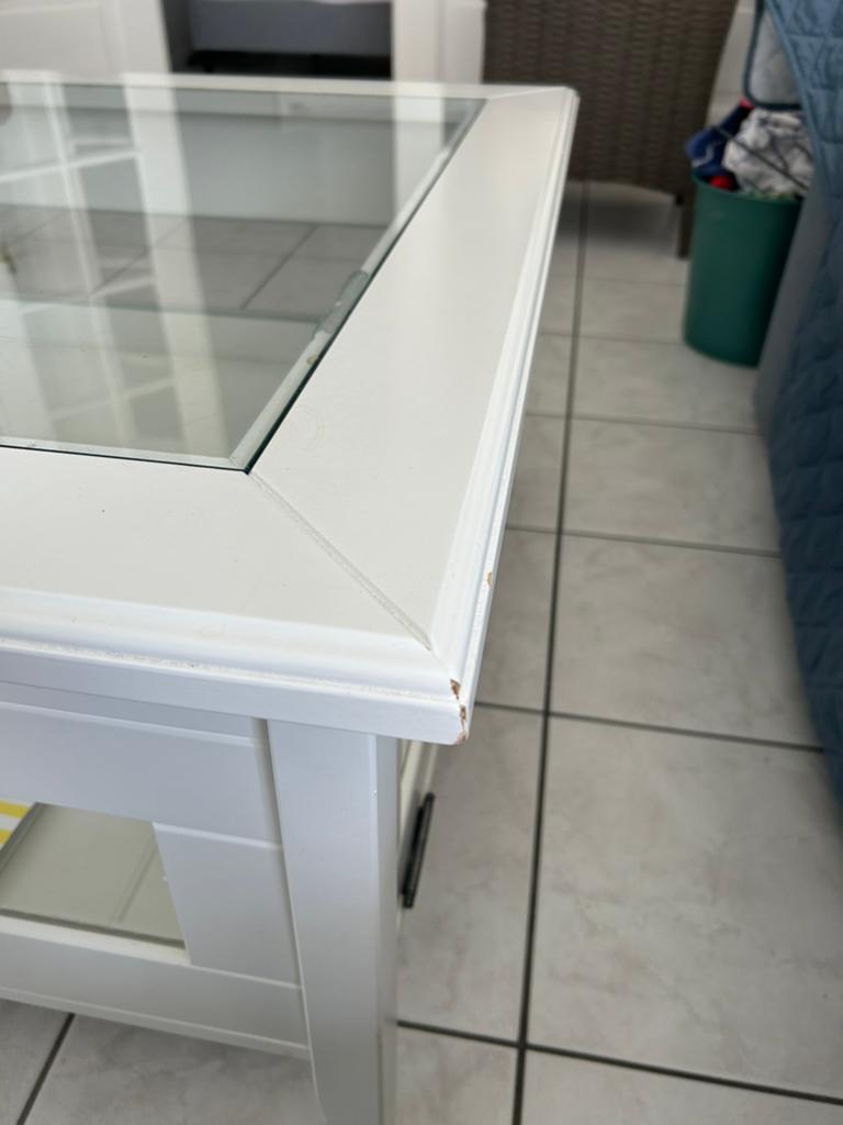 Salontafel Ikea, Enlèvement, Utilisé, Carré