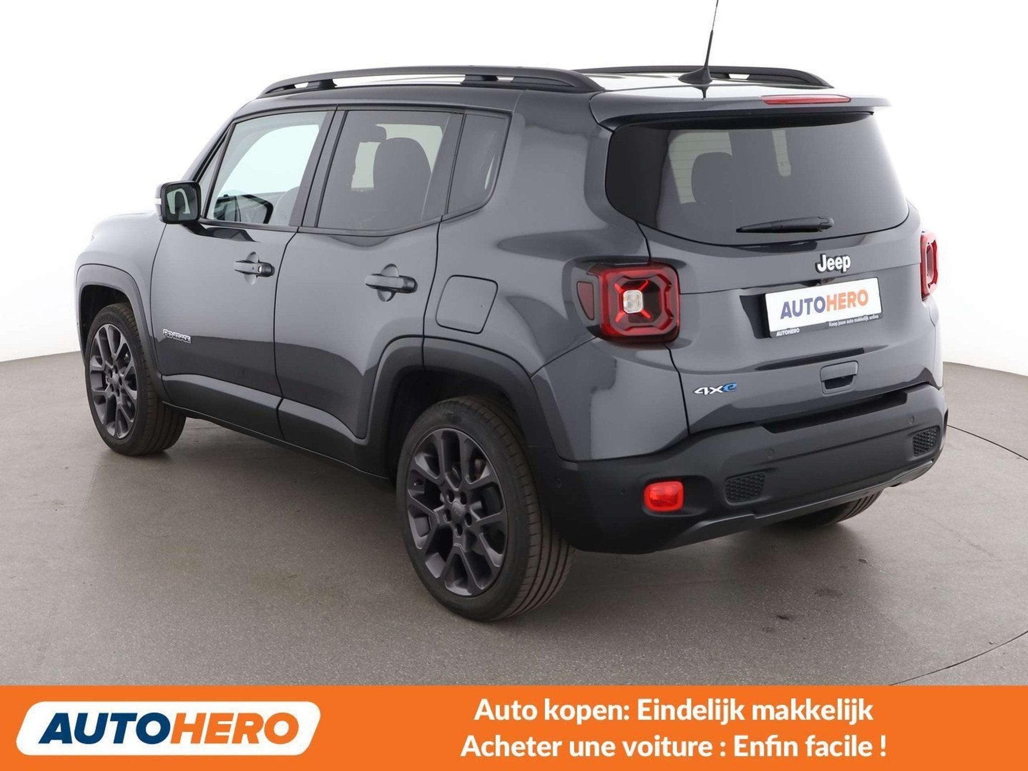 Jeep Renegade 1.3 T4 4xe Plug-in Hybrid Limited, Autos, Cuir, Achat, Euro 6, Noir