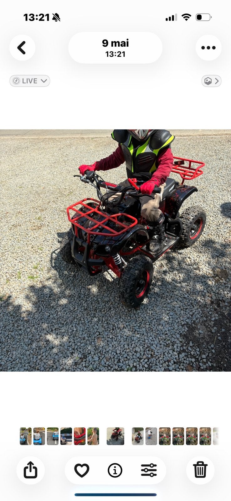 Quad enfant 49cc, Enlèvement, Comme neuf