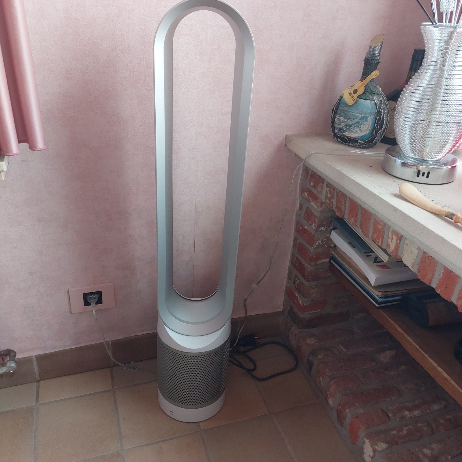 Dyson pure cool  kleur wit, Ophalen, Ventilator met afstandsbediening, Zo goed als nieuw, Torenventilator