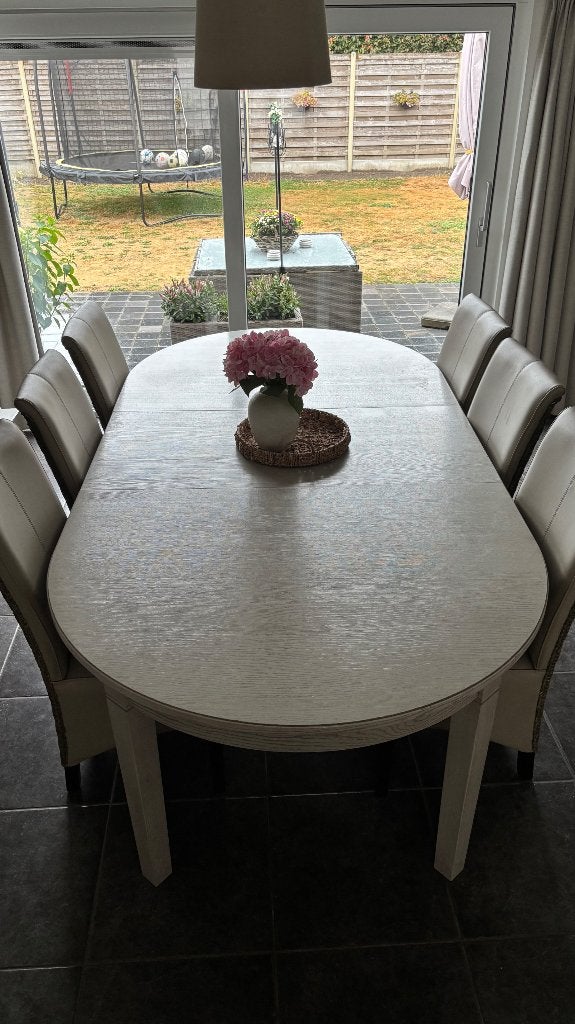Landelijke eetkamer set, Huis en Inrichting, Complete eetkamers, Ophalen, Zo goed als nieuw, Landelijk