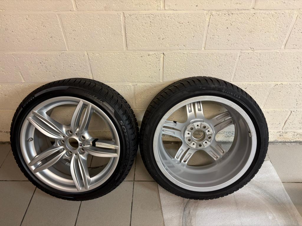 Jantes BMW avec pneus d'hiver, Autos : Pièces & Accessoires, Enlèvement, BMW
