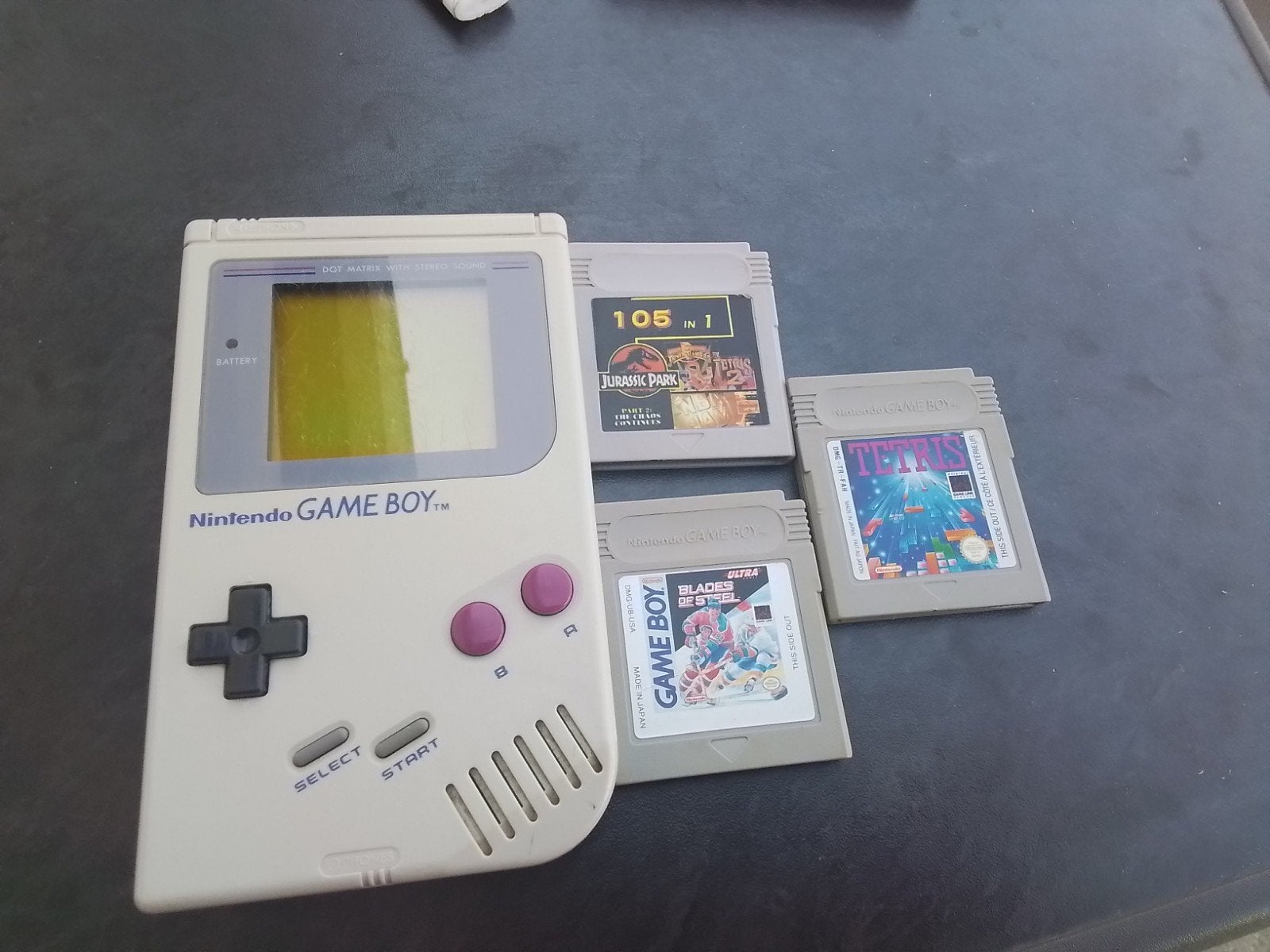 Nintendo game boy classic met games, Games en Spelcomputers, Spelcomputers | Nintendo Game Boy, Ophalen of Verzenden, Game Boy Classic