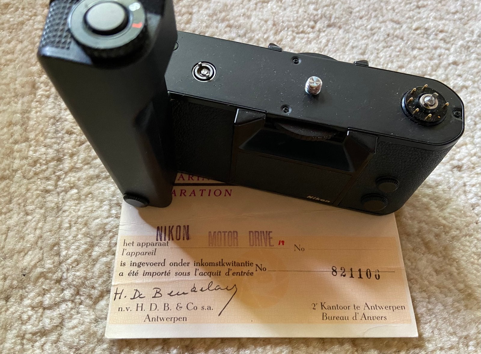 Moteur Nikon MD-4, Enlèvement, Comme neuf, Nikon