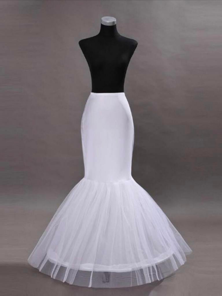 Mermaid hoepelrok, Ophalen, Nieuw, Wit, Accessoires